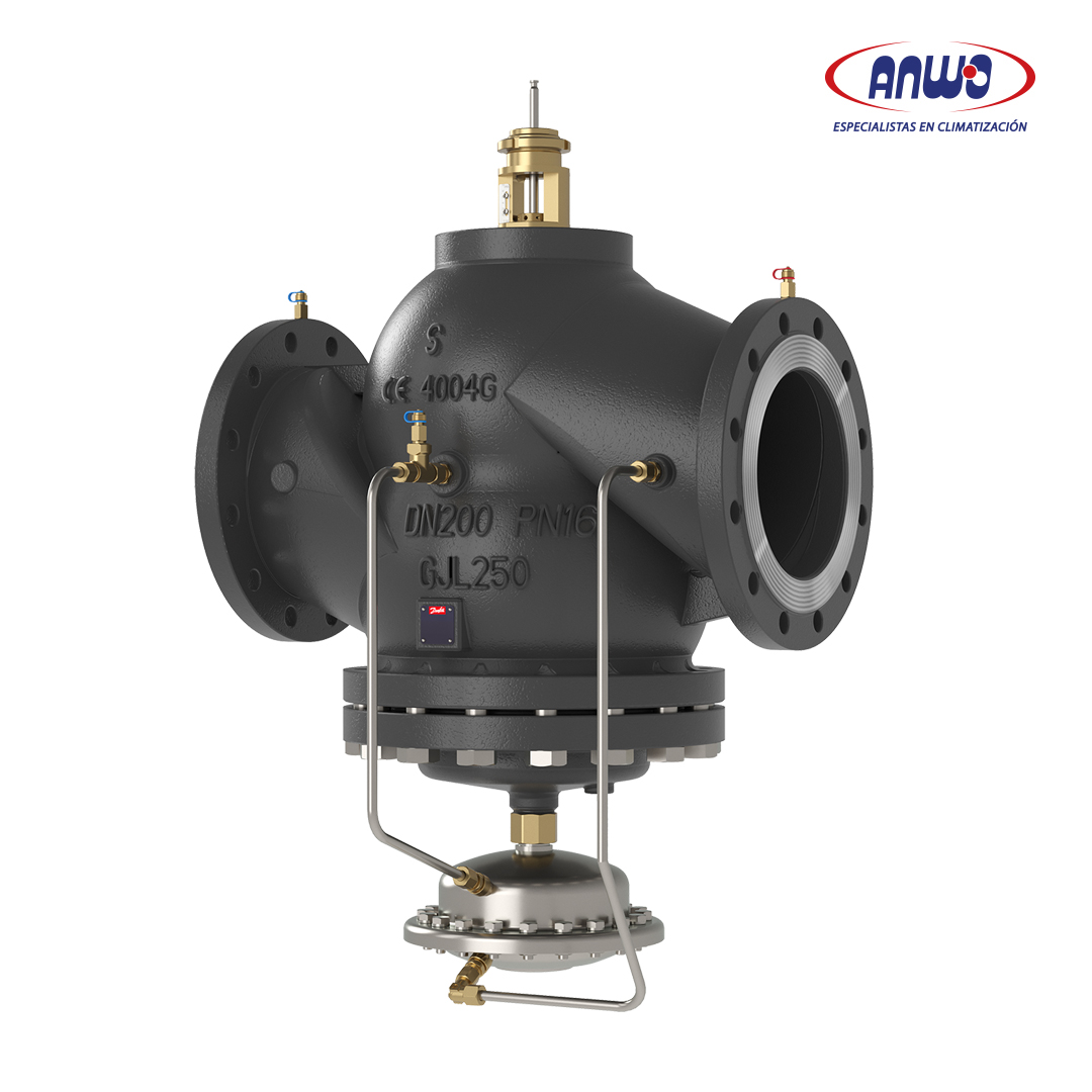 VALVULA DE EQUILIBRIO HIDRAULICO AB-QM FLANGE CON TOMAS DE PRESION 112000-280000...